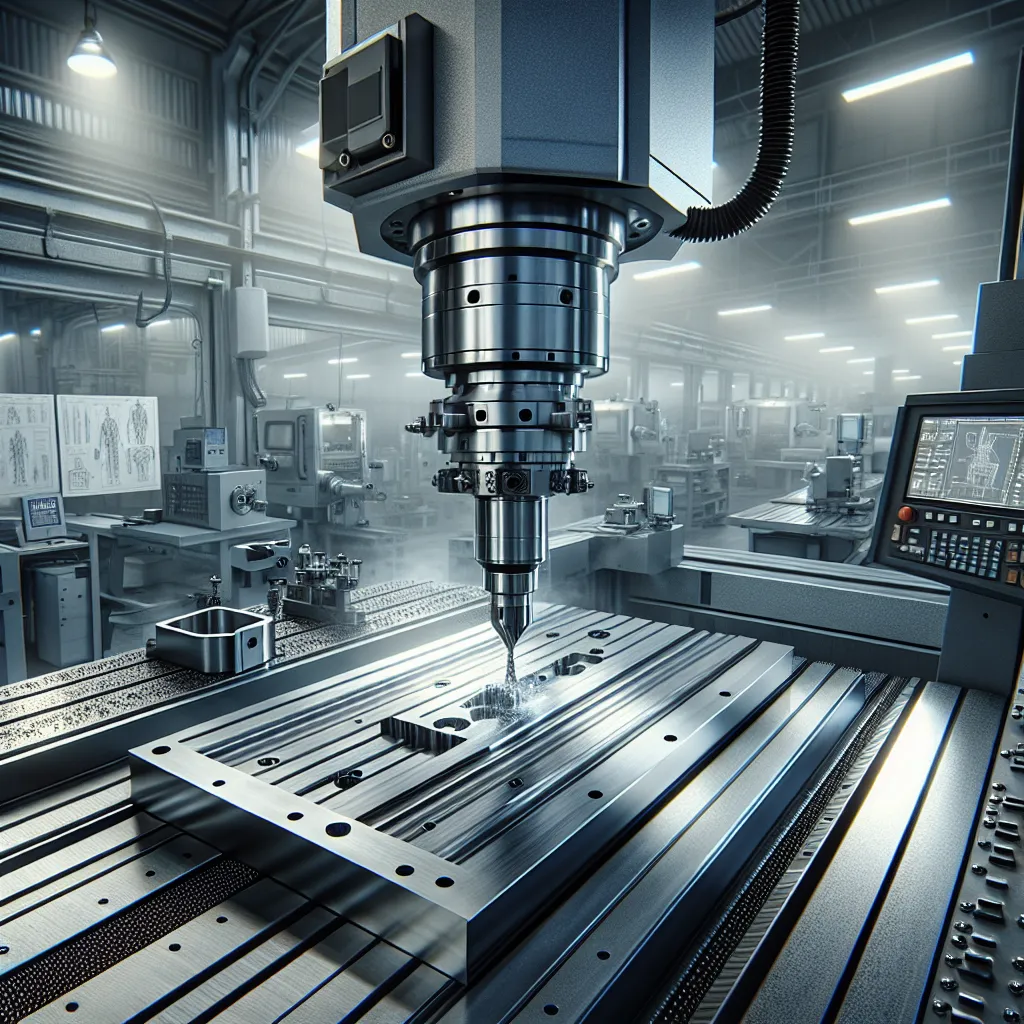 מרכז כרסום CNC מעבד פלטת אלומיניום עם כיסים