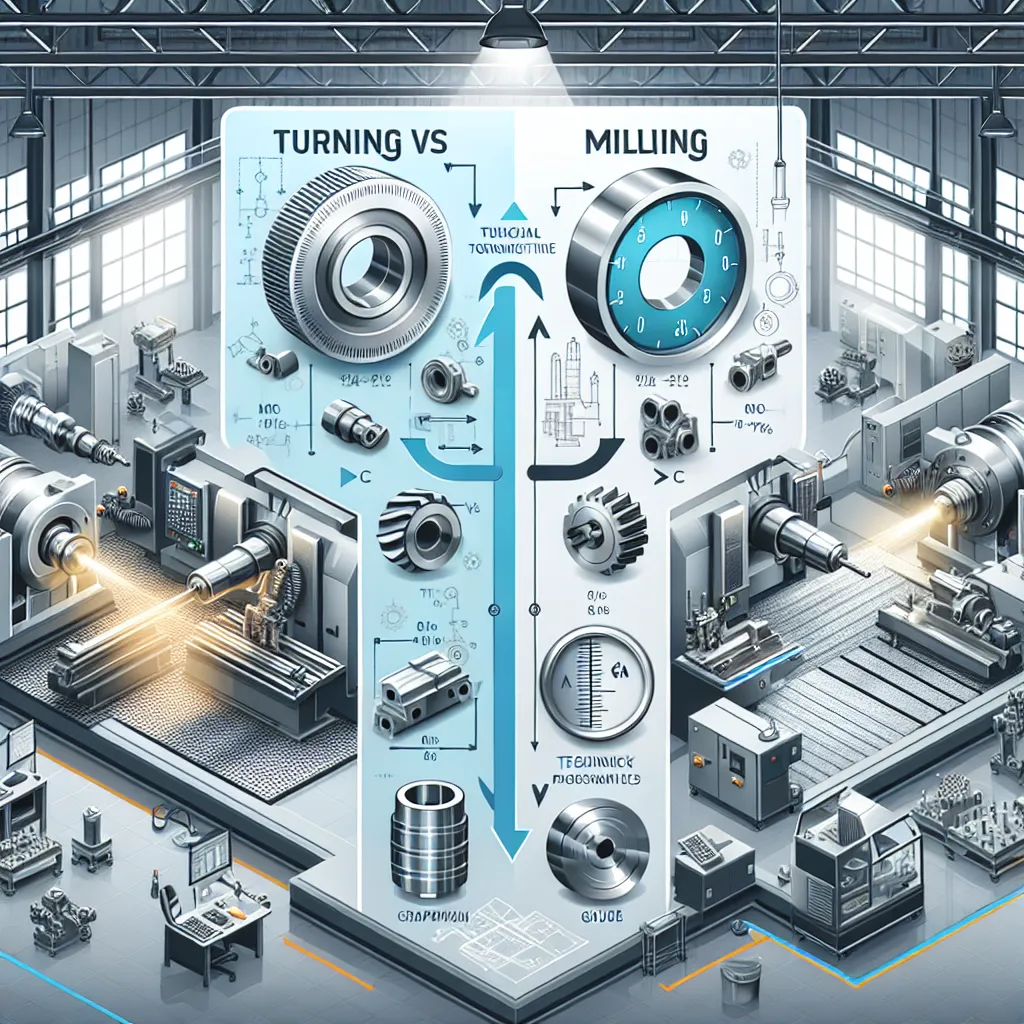 דיאגרמה של חריטה לעומת כרסום עם חיצי תנועה ומד סובלנות